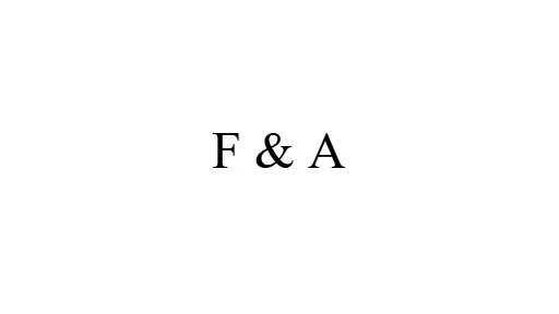 F & A